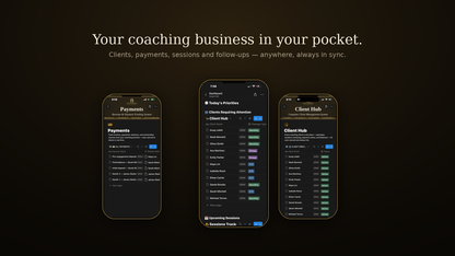 Your coaching business in your pocket